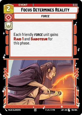 Focus Determines Reality