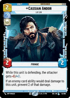 Cassian Andor Lay Low