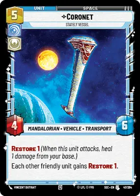 Coronet Stately Vessel