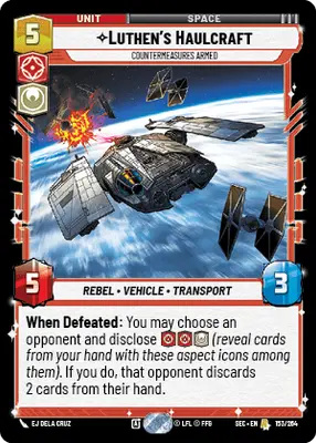 Luthen's Haulcraft Countermeasures Armed