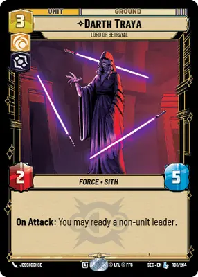 Darth Traya Lord of Betrayal