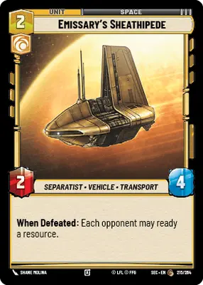 Emissary's Sheathipede