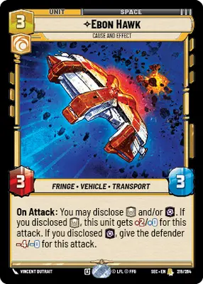 Ebon Hawk Cause and Effect