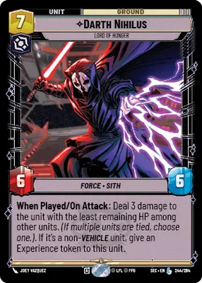 Darth Nihilus Lord of Hunger