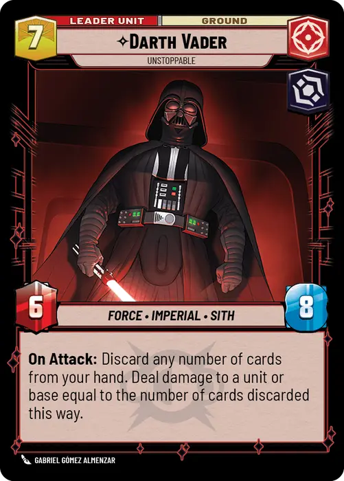 Darth Vader Unstoppable