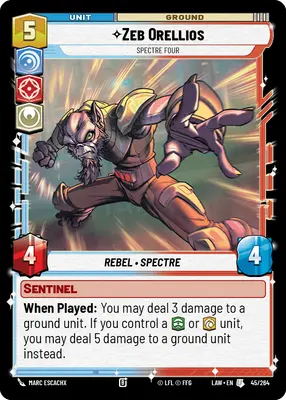 Zeb Orellios Spectre Four