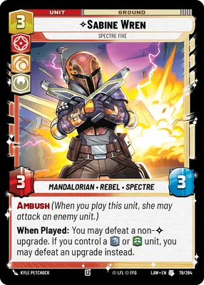 Sabine Wren Spectre Five