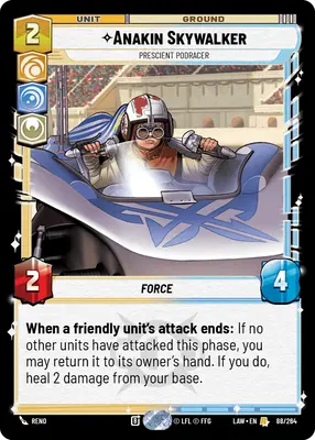 Anakin Skywalker Prescient Podracer