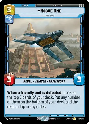 Rogue One At Any Cost