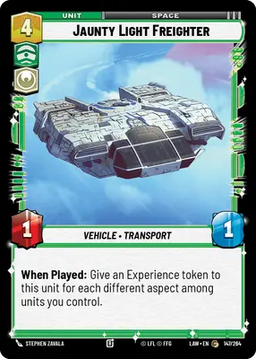 Jaunty Light Freighter