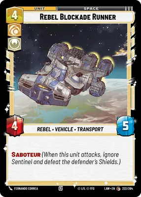 Rebel Blockade Runner