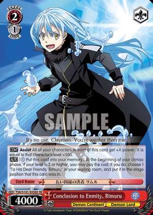 Conclusion to Enmity, Rimuru