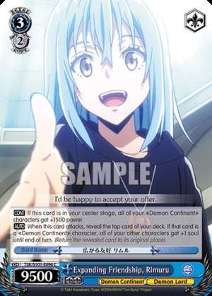 Expanding Friendship, Rimuru