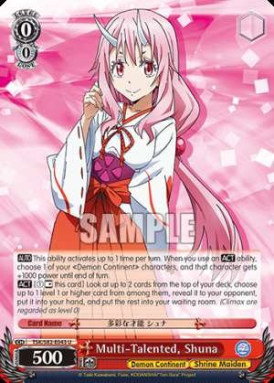 Multi-Talented, Shuna