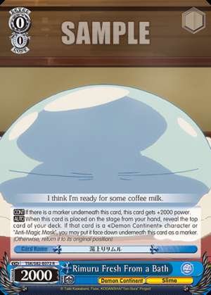 Rimuru Fresh From a Bath