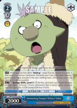 Summoning Tempest Wolves! Gobta