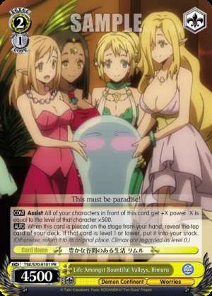 Life Amongst Bountiful Valleys, Rimuru