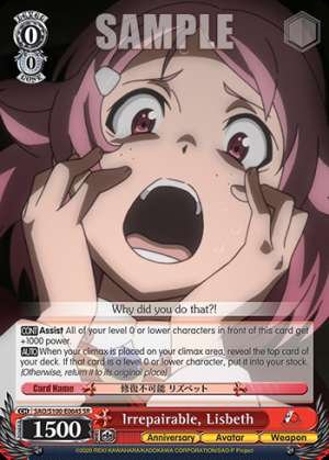 Irrepairable, Lisbeth