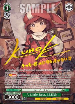 A Little Rest, LLENN