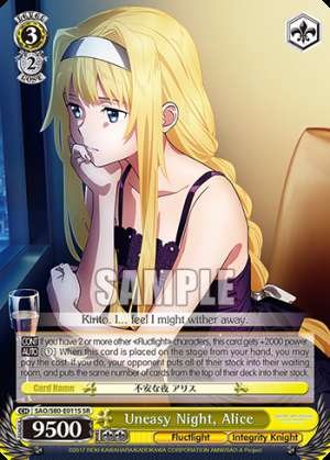 Uneasy Night, Alice