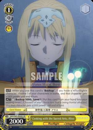 Cooking with the Sacred Arts, Alice