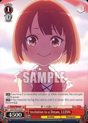 Invitation to a Dream, LLENN