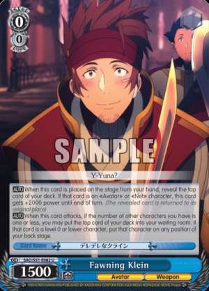 Fawning Klein