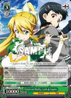 Virtual and Reality, Leafa & Suguha