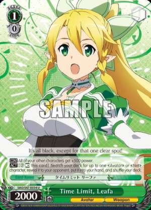 Time Limit, Leafa