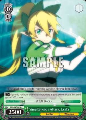 Simultaneous Attack, Leafa