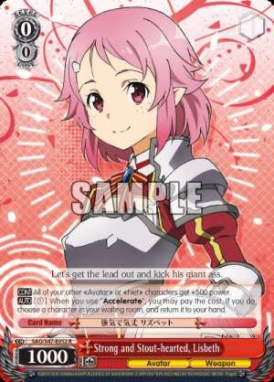 Strong and Stout-hearted, Lisbeth