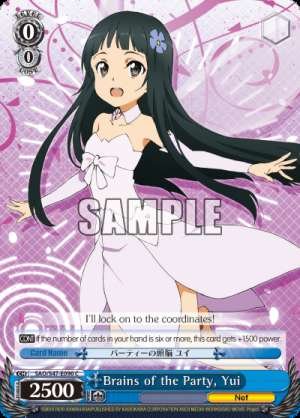 Brains of the Party, Yui