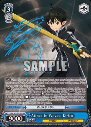Attack in Waves, Kirito
