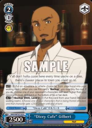 “Dicey Cafe” Gilbert