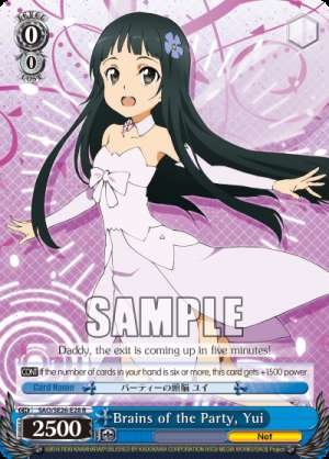 Brains of the Party, Yui