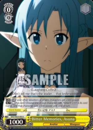 Bitter Memories, Asuna