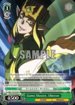 Game Master, Oberon