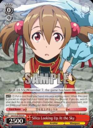 Silica Looking Up At the Sky