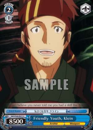 Friendly Youth, Klein