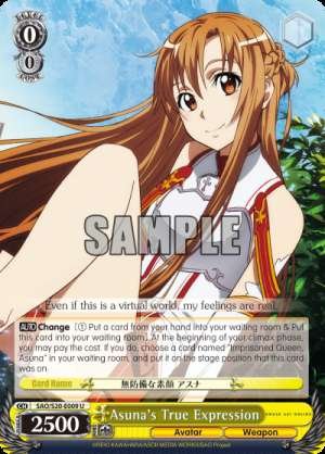 Asuna's True Expression