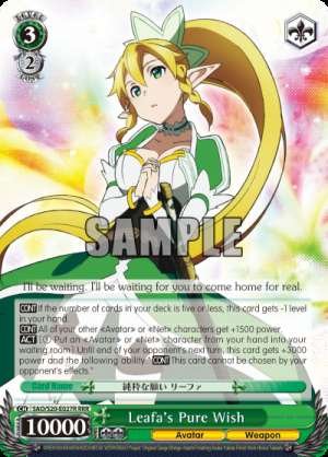 Leafa's Pure Wish
