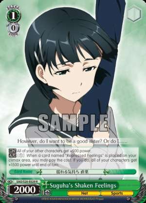 Suguha's Shaken Feelings