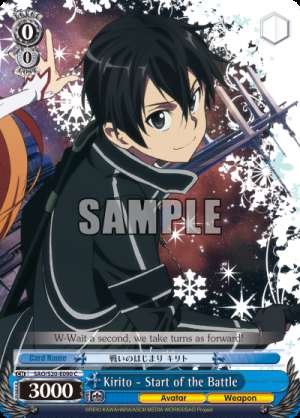 Kirito - Start of the Battle