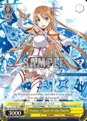 Asuna - Start of the Battle