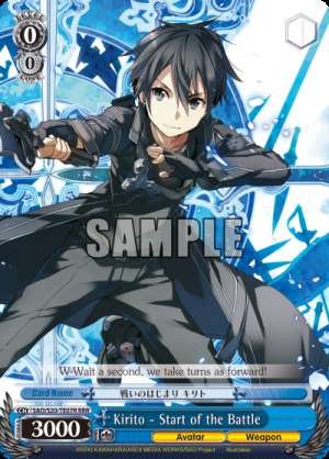 Kirito - Start of the Battle