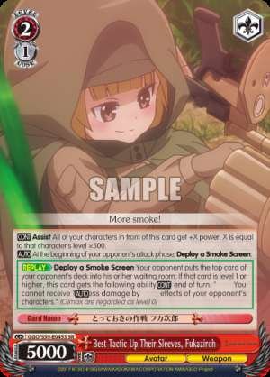 Best Tactic Up Their Sleeves, Fukaziroh