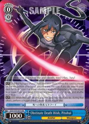 Obstinate Death Wish, Pitohui