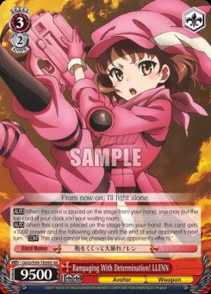 Rampaging With Determination! LLENN