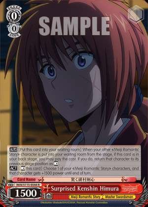 Surprised Kenshin Himura