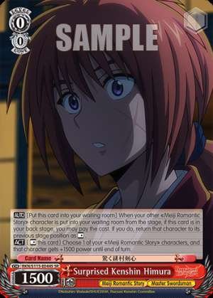Surprised Kenshin Himura